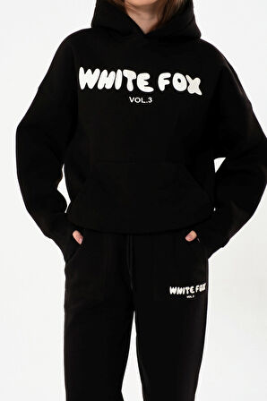 Kadın Oversize Kapüşonlu Sweatshirt  Yüksek Rubber Baskı  Rahat ve Şık Tasarım