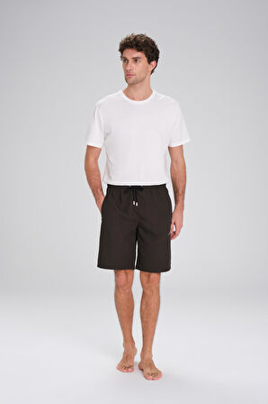 Haşema Haki Kısa Erkek Havuz ve Deniz Şortu 2427