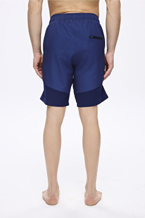 Haşema Spor Kesim Lacivert Erkek Kısa Havuz ve Deniz Şortu 5031