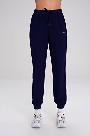 Haşema Active Lastikli Paça Lacivert Jogger Spor Pantolonu Eşofman Altı ACT-1