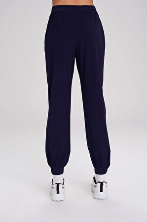 Haşema Active Lastikli Paça Lacivert Jogger Spor Pantolonu Eşofman Altı ACT-1