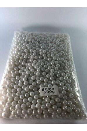 İnci Kaliteli Plastik Boncuk 500 gr
