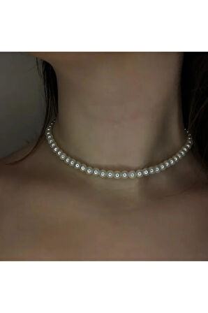 El Yapımı -İnci Parıltısıyla Şık Kolye Özel Tasarım