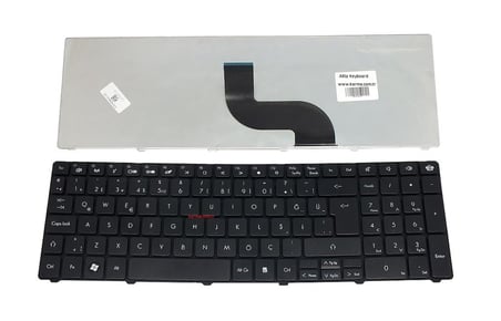 Packard Bell TM81, TM85, TM86, TM94 Notebook Klavye - Siyah TR / KL0470-B