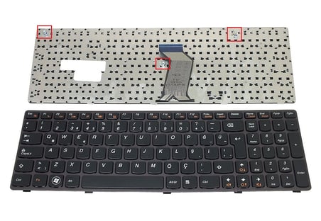 Lenovo B575, G570, G575 Notebook Klavyesi - TR / KL0606BTR