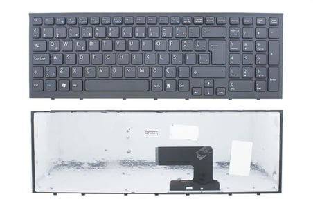 Sony VPCEH, Vpc-Eh V116646E Notebook Klavyesi - Siyah - TR / KL0712TR