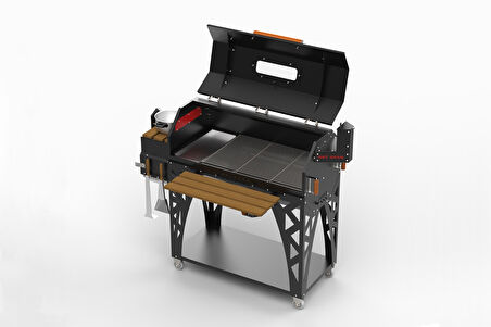 Hot Big Quartz Mangal Barbekü Smoker