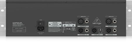 Behringer FBQ6200HD Audiophile FBQ Geri Besleme Algılama Sistemli 31 Bantlı Stereo Grafik Ekolayzır