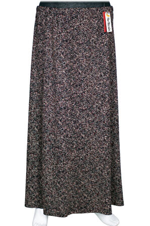 Hesna Kadın Ayşen Kışlık 8 Parça Astarsız Lastikli Bordo Etek D31