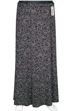 Hesna Kadın Ayşen Kışlık 8 Parça Astarsız Lastikli Petrol Etek D32