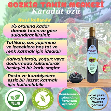 Karadut Özü 700 gr (Soguk Sıkım & Şekersiz)