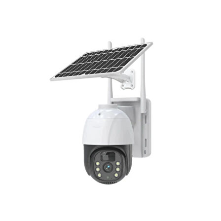 Ozmik CMR47 PTZ Solar IP kamera 4G SIM kart hareket algılama Alarm gece görüş CCTV güvenlik kamera