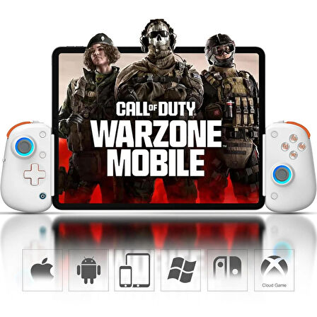 Ozmik BSP D8PRO Oyun Gamepad için kablosuz Bluetooth PS3/PS4/PS5/Tablet/Telefon 13,9 inç'e destekler