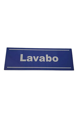 Lavaba Uyarı Yazısı