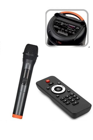 Bluetooth Özellikli Hoparlör 3x8" Karaoke Mikrofon Özellikli Profesyonel Speaker (KLN-70)