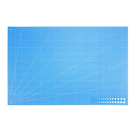 A1 Kesme Matı Patchwork - Cutting Mat - Kesim Altlığı - Kesim Tablası - 90*60cm - Mavi