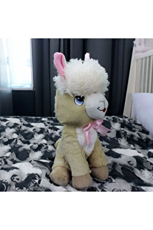 Lama Peluş 40CM Kahverengi