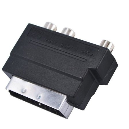 Scart To Rca Skart Tos Av Svideo Çevirici Set + Scart Kablo