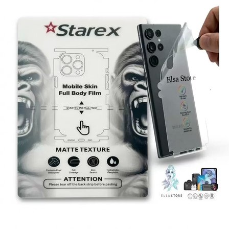 Samsung Galaxy Z FOLD 4 Uyumlu Nano Ekran Koruyucu HD - Full Arka Kaplama 360 Koruma STAREX