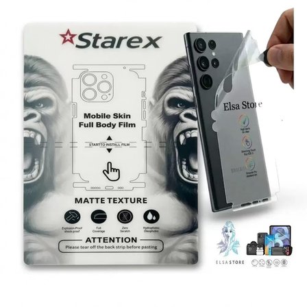 infinix SMART 9 Uyumlu Nano Ekran Koruyucu HD - Full Arka Kaplama 360 Koruma STAREX
