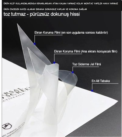 Tecno Camon 40 PRO Uyumlu NANO Ekran Koruyucu ULTRA Esnek İnce HD Hayalet - SANDEX