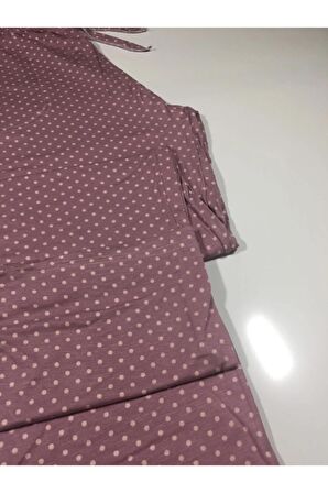 Nefes Alan Özel Likralı Viskon Cepli Kadın Pijama Altı