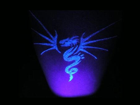 Glow Tattoos Geçici Fosforlu Dövme Seti