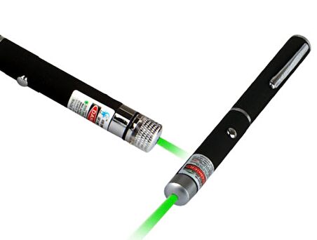 Yeşil Lazer Pointer 8000 mW  5 Başlıklı