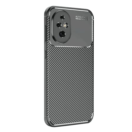 Honor 200 Kılıf Auto Focus Karbon Kapak - Siyah