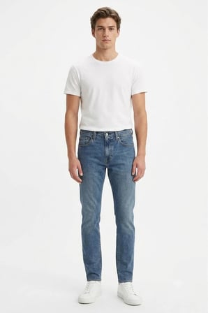 512 Slim Taper Fit Men's Jeans likralı erkek kot pantolon-1452 Lacivert / 33/32