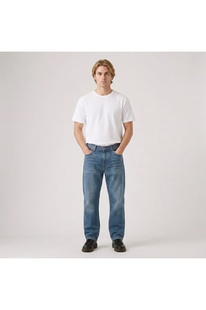 501® Loose Erkek Jean Pantolon- 0007-- Mavikoyu / 36/30