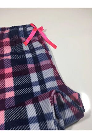 Cepsiz Kışlık Polar Kadın Pijama Altı Je6