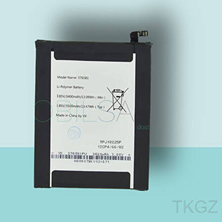 Tkgz - Casper VIA A3 Batarya Pil Orijinal Sıfır