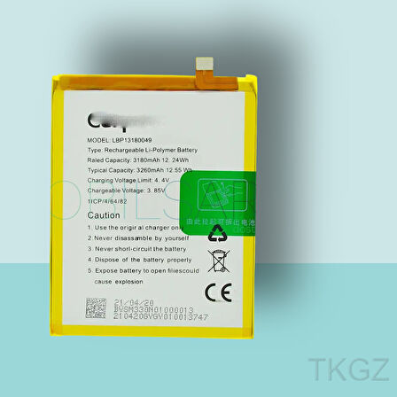 Tkgz - Casper G3 Batarya Pil Orijinal Sıfır