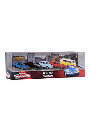 Majorette Vintage 5'li Araba Seti