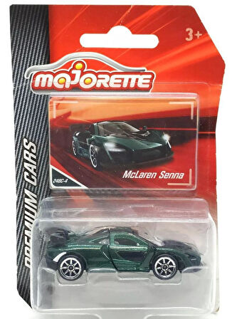 Majorette Premium Cars Metal Siyah McLaren SENNA 212053052