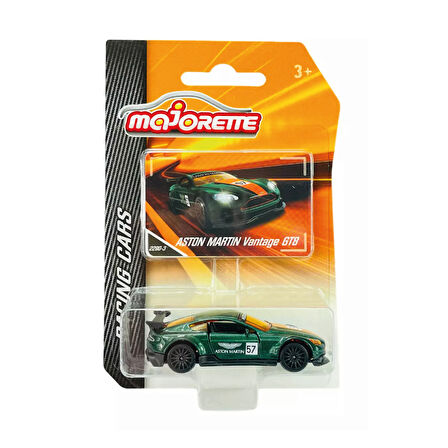 Majorette 1/64 Ölçek Racing Cars Uzun Kart Araçlar 229D-3 Aston Martin Vantage GT8