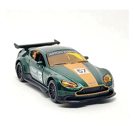 Majorette 1/64 Ölçek Racing Cars Uzun Kart Araçlar 229D-3 Aston Martin Vantage GT8
