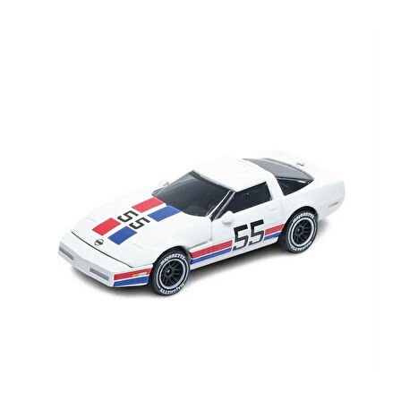 Majorette 1/64 Ölçek Racing Cars Uzun Kart Araçlar 279D-1 Chevrolet Corvette 1990 ZR-1