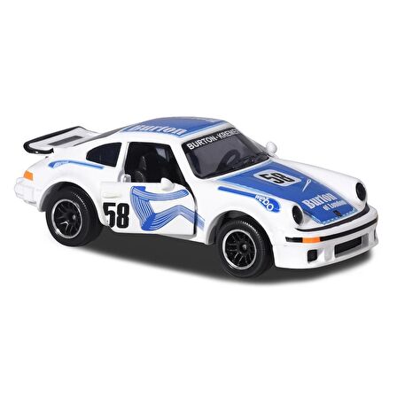 Majorette Racing Cars Porsche 934 Tekli Arabaları 1:64 Diecast Oyuncakları Model
