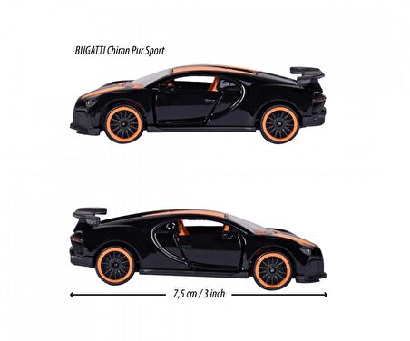 Majorette Racing Cars Bugatti Chiron Pur Sport