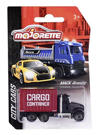 Majorette Cars Metal Diecast CITY MACK Granite