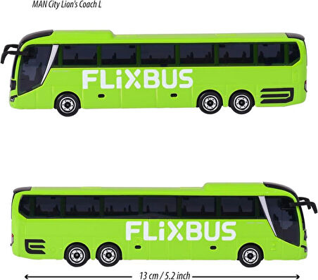 212053159 Man Şehir Otobüsü Yeşil Renk FLİXBUS