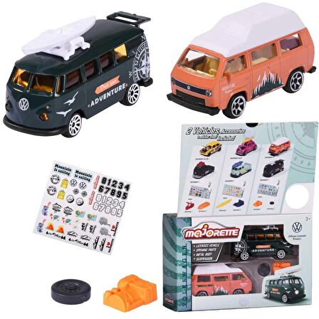 Majorette 2'li Paket Volkswagen The Originals Model Arabalar