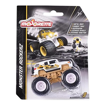 Majorette Monster Rockerz Gold Limited Edition 9 Oyuncak Araba Toyota FJ Cruiser GKO