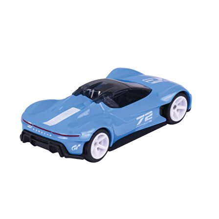 Majorette 1/64 Ölçek Porsche Edition Temalı Premium Araçlar 212053161-1 Porsche Vision Gran Turismo Mavi