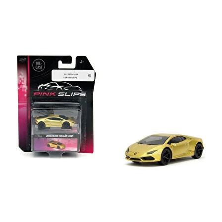 Jada 1/64 Ölçek Pink Slips Premium Araçlar - Lamborghini Huracan Coupe