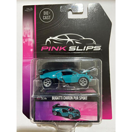Jada 1:64 Pink Slips Arabalar Bugatti Chiron Pur Sport