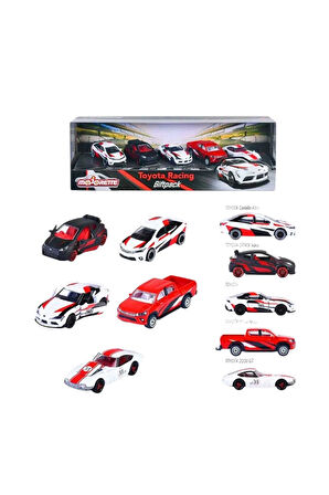 Seçtim Aldım Majorette 2053189 Toyota Racing Metal Diecast