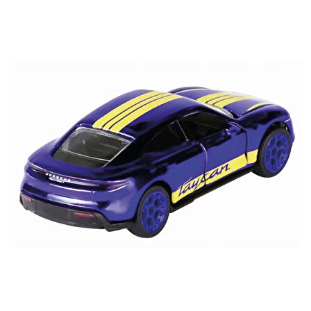 Majorette 1/64 Ölçek Deluxe Cars Temalı Premium Araçlar 212053190-4 Porsche Taycan Turbo S